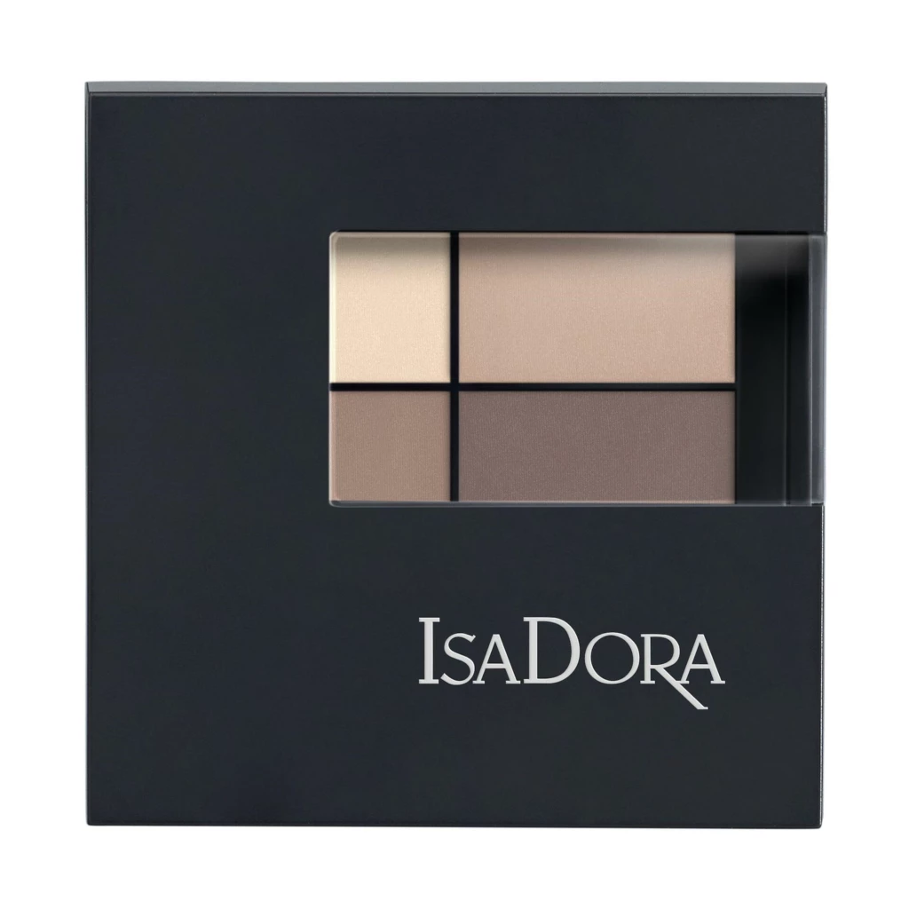 Isadora Eyeshadow Quartet 01 Muddy Nudes