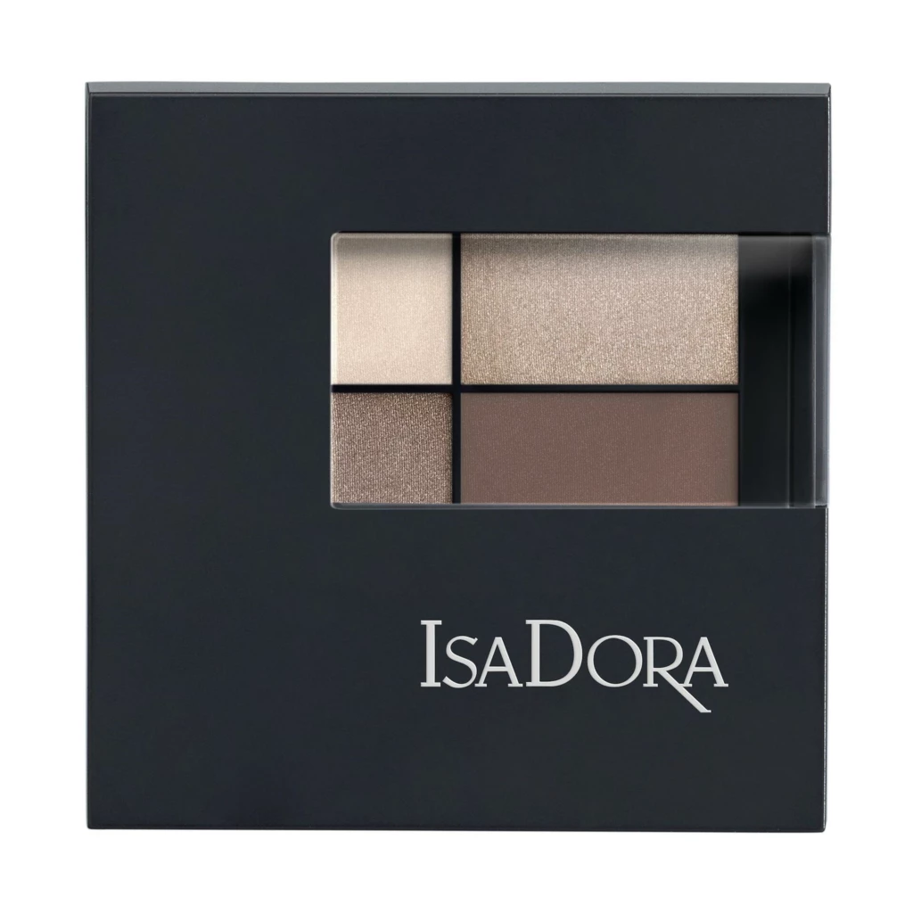 Isadora Eyeshadow Quartet 04 Cappuccino