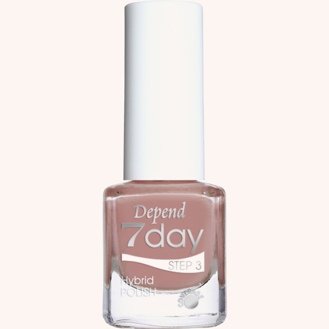 7 Day Hybrid Nail Polish - No Work, All Play Collection 7320 Coffee Catch-up