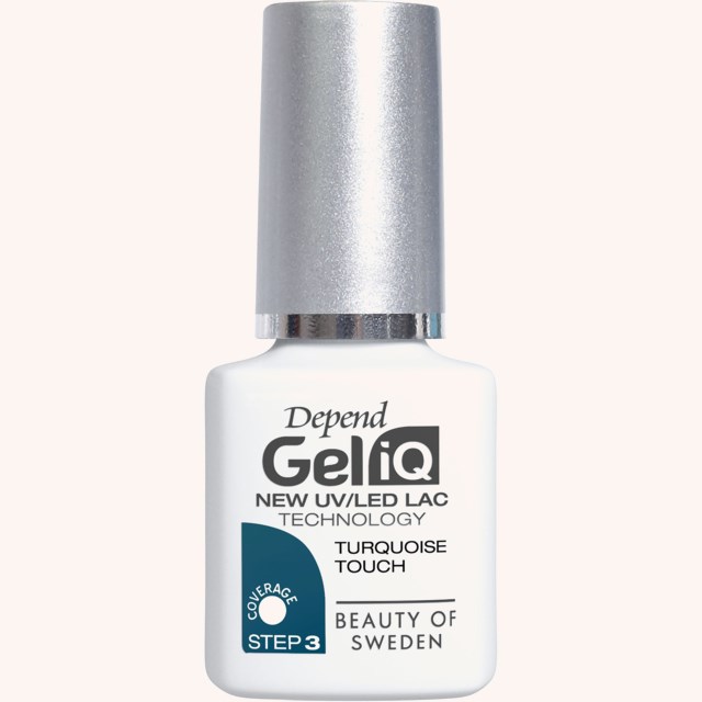 Gel iQ Nail Polish - Sculpture 1107 Turquoise Touch