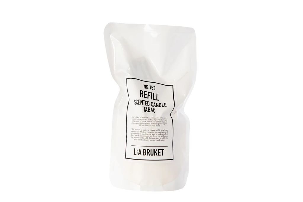 L:a Bruket 153 Scented Candle Tabac Refill 260 g