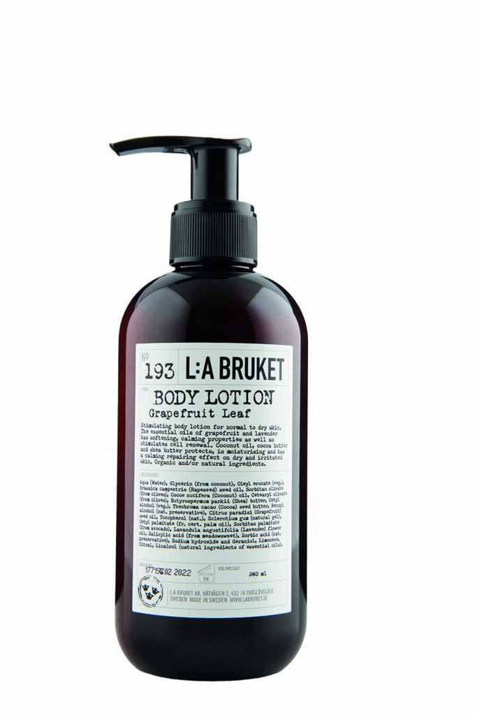 L:a Bruket 193 Body Lotion Grapefruit Leaf 240 ml