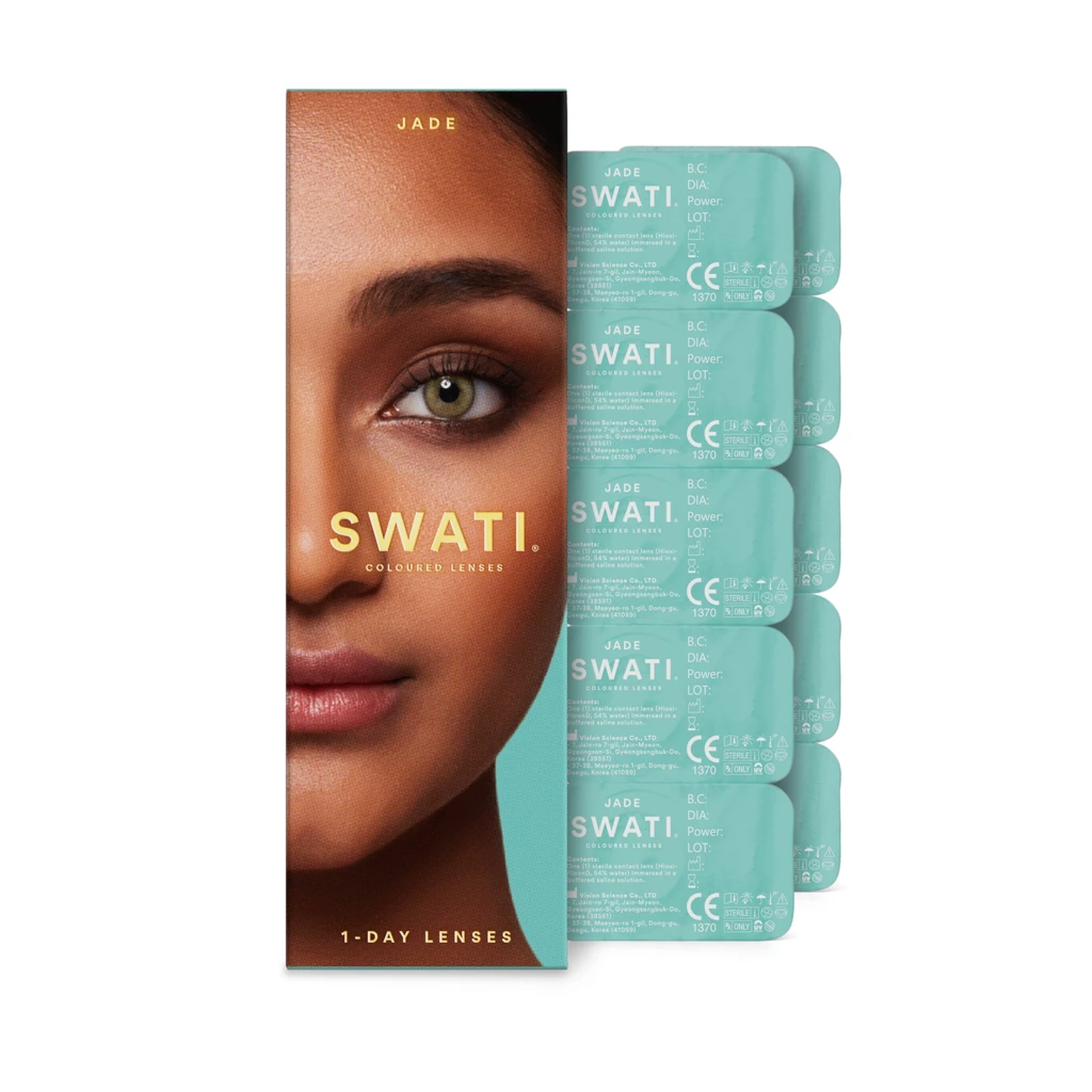 SWATI Cosmetics Coloured Lenses Jade 1-Day Lenses