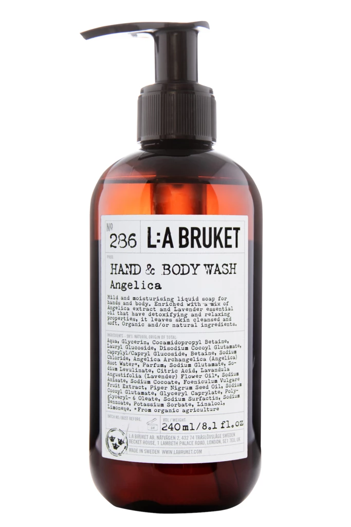 L:a Bruket 286 Hand & Body Wash Angelica 240 ml