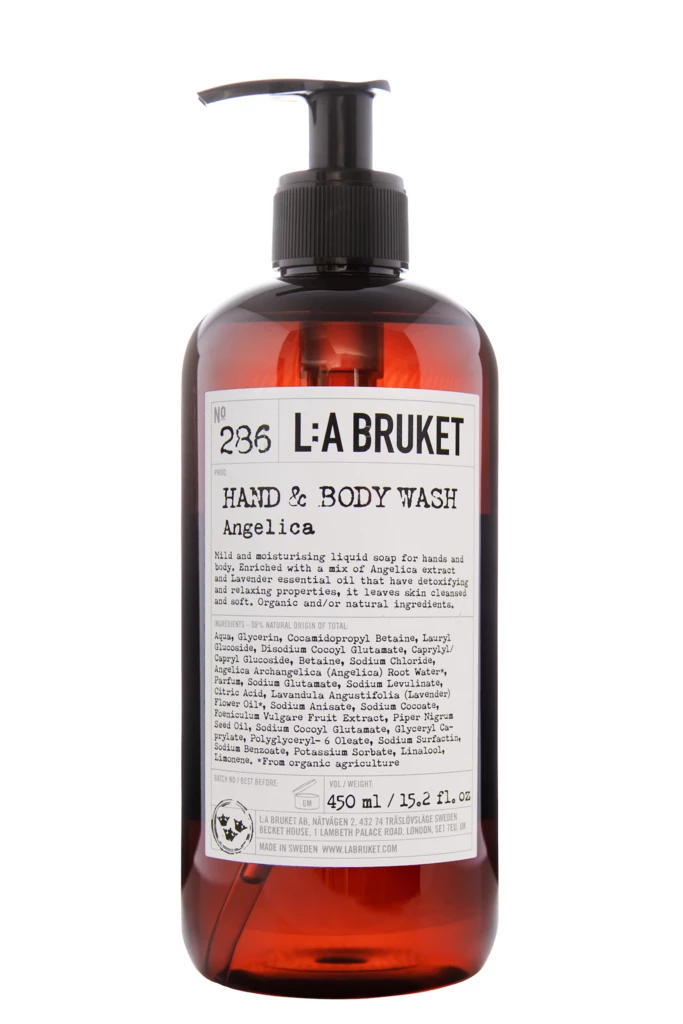 L:a Bruket 286 Hand & Body Wash Angelica 450 ml