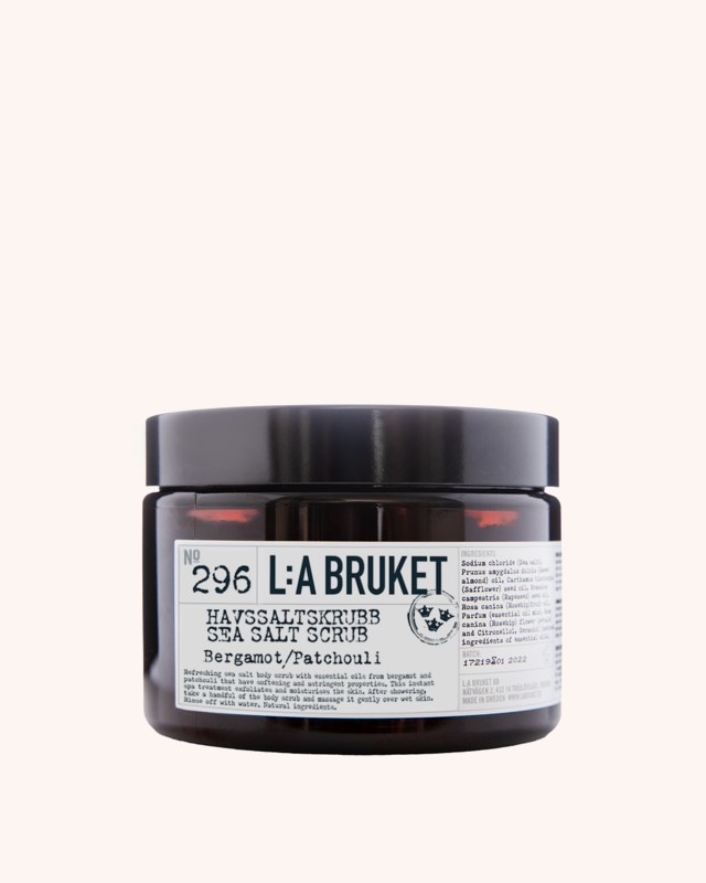 296 Sea Salt Scrub Bergamot/Patchouli 420 g