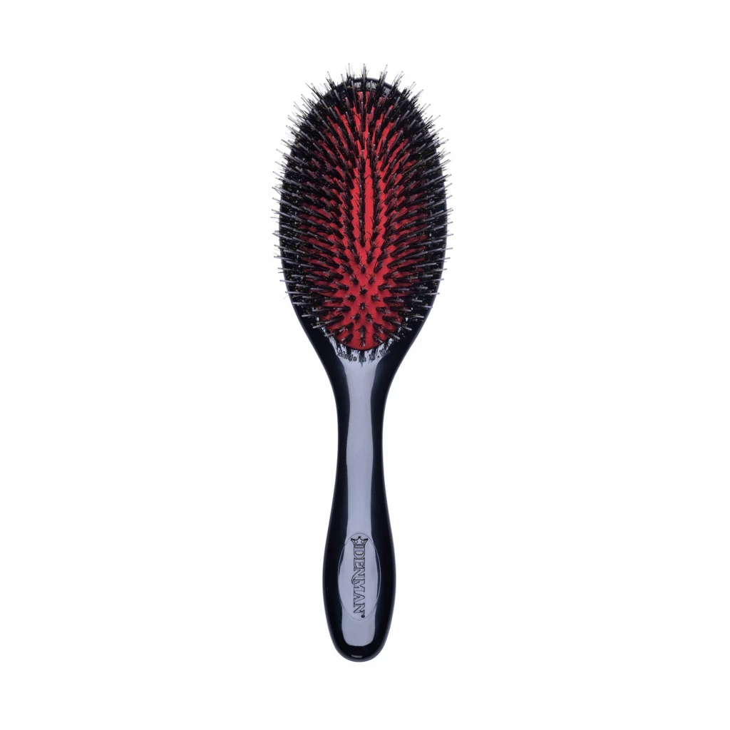 Denman D81M The Style & Shine Hair Brush Black