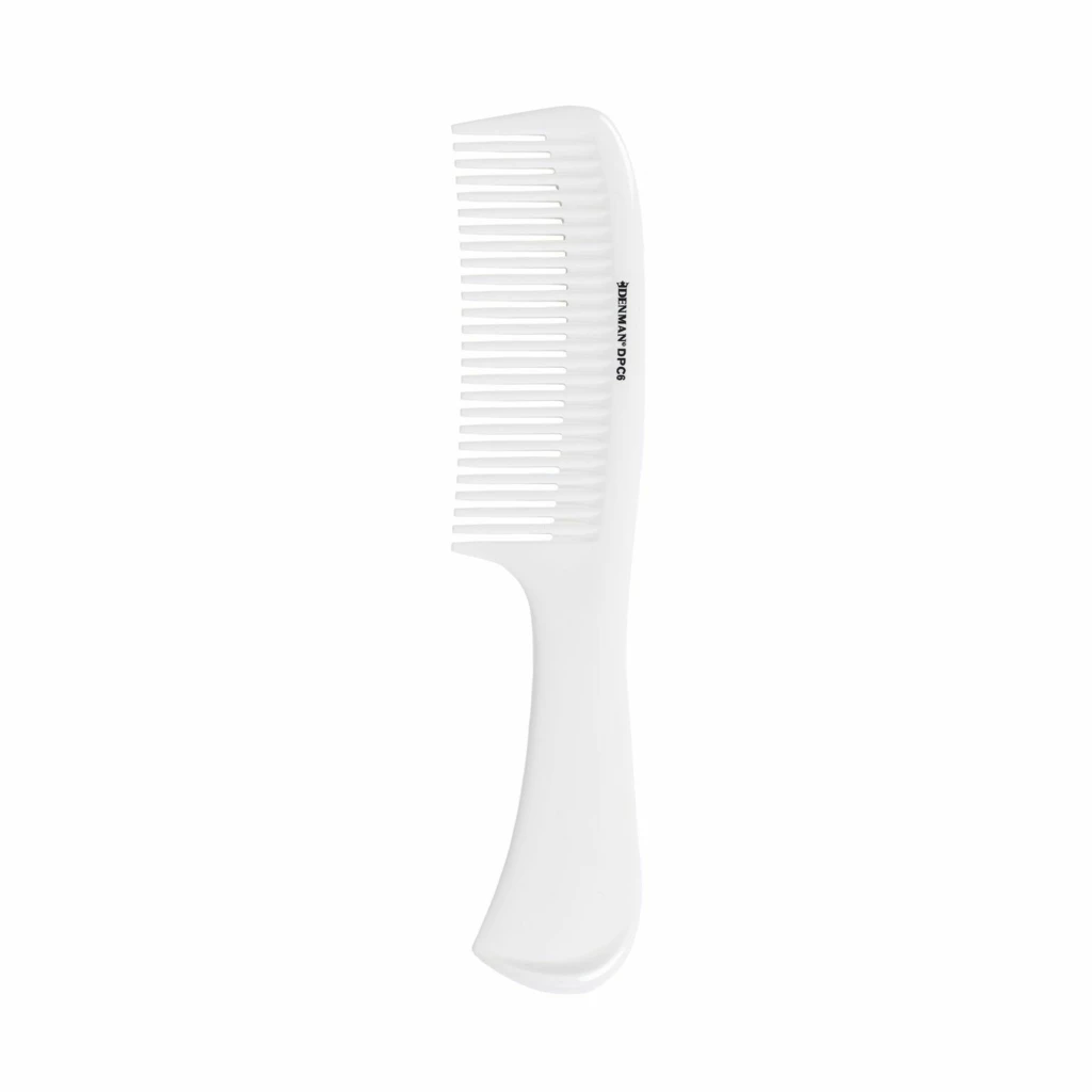 Denman DPC6 Rake Comb White