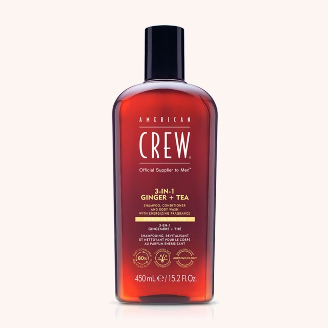 Hair & Body 3-in-1 Ginger + Tea Shower Gel 450 ml