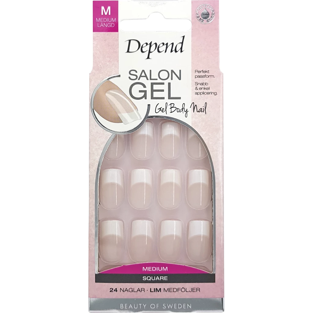 Depend Salon Gel Medium Square Nude