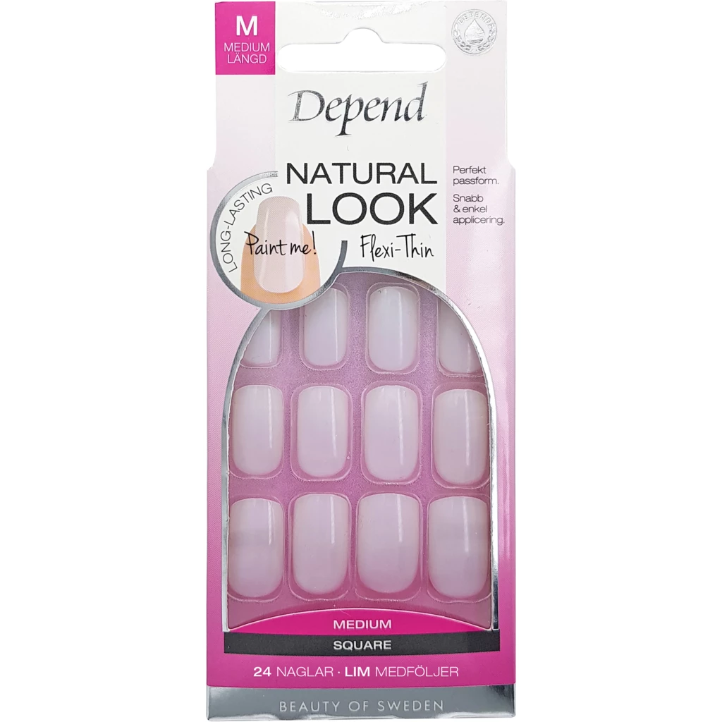 Depend Natural Look Medium Square