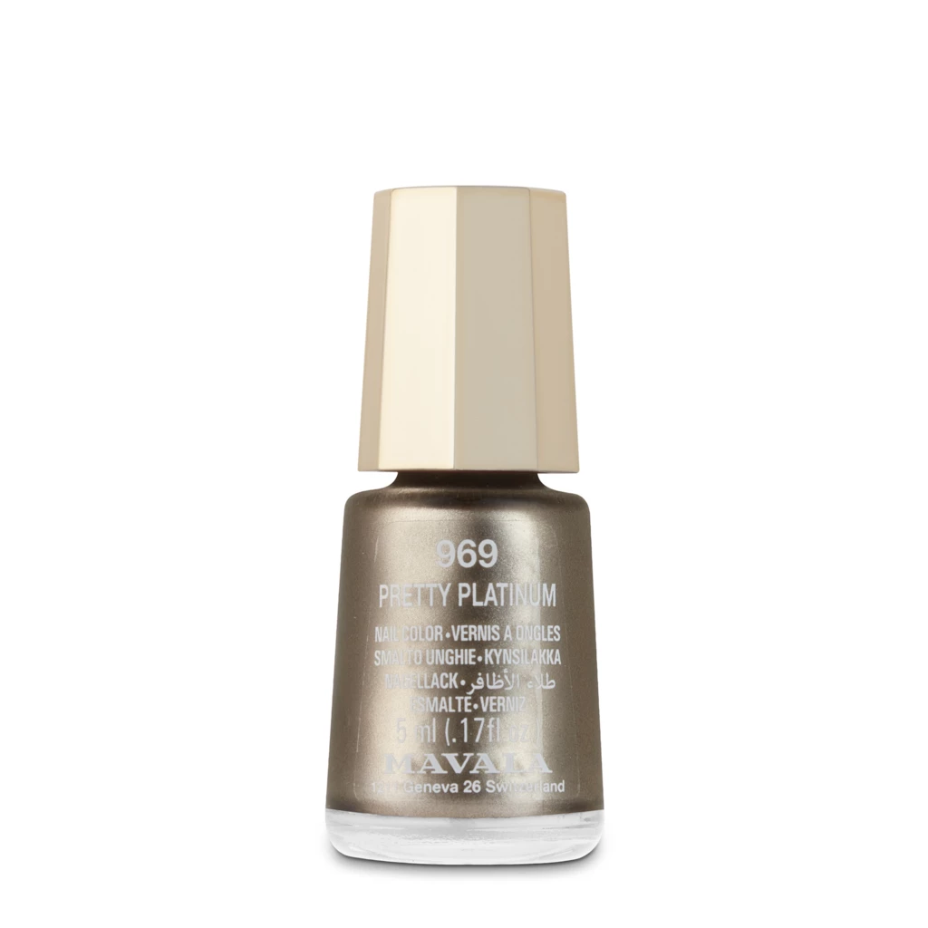 Mini Nail Polish – Pretty Rebel Colors 969 Pretty Platinum