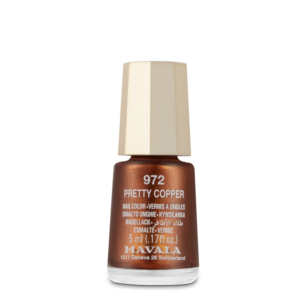 Mini Nail Polish – Pretty Rebel Colors 972 Pretty Copper