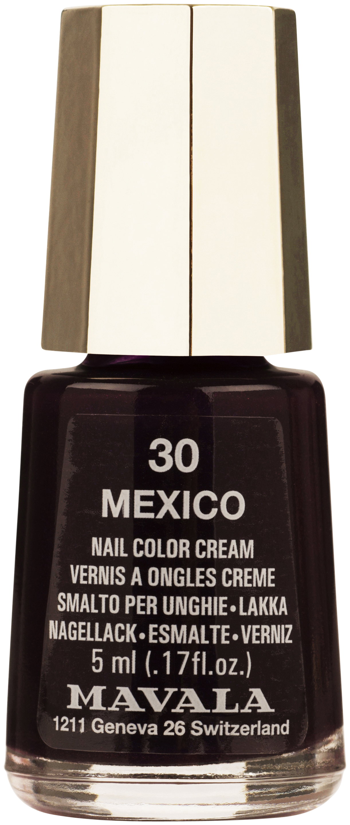 Mini Nail Polish 048 Black Mavala Kicks