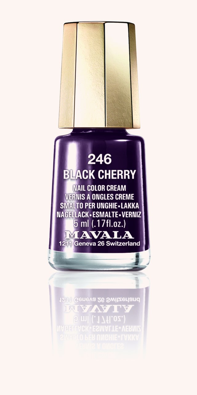 Mini Nail Polish 246 Black Cherry