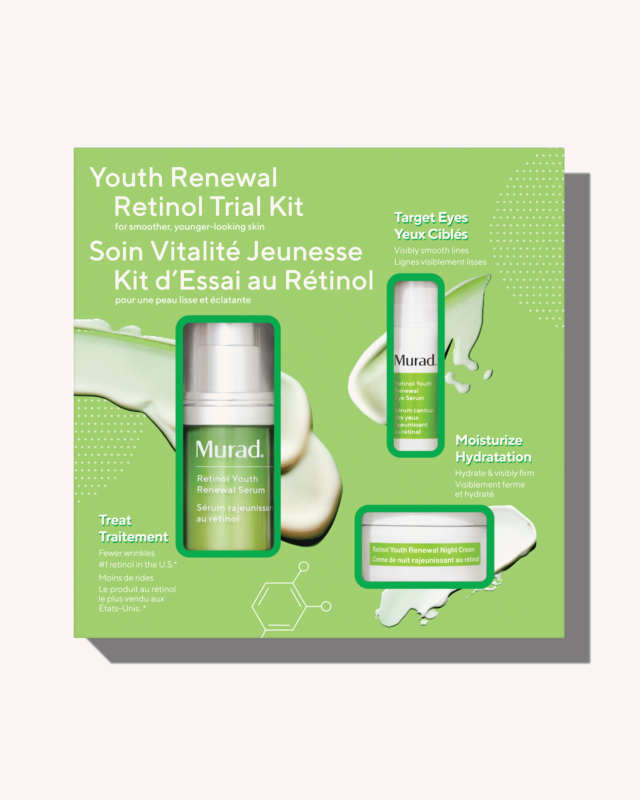 Youth Renewal Retinol Facial Trial Kit 35 ml