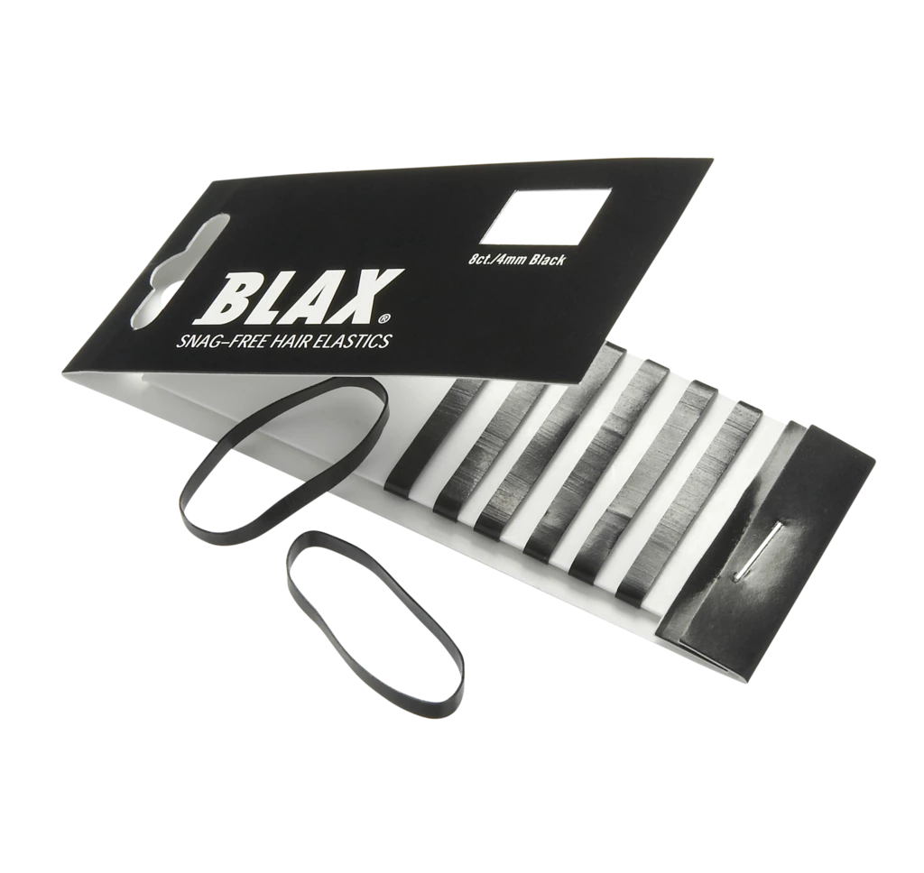 Blax Snag-Free Hair Elastics Black