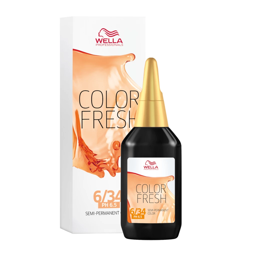 Wella Professionals Color Fresh 6/34 Dark Blonde/Gold Red