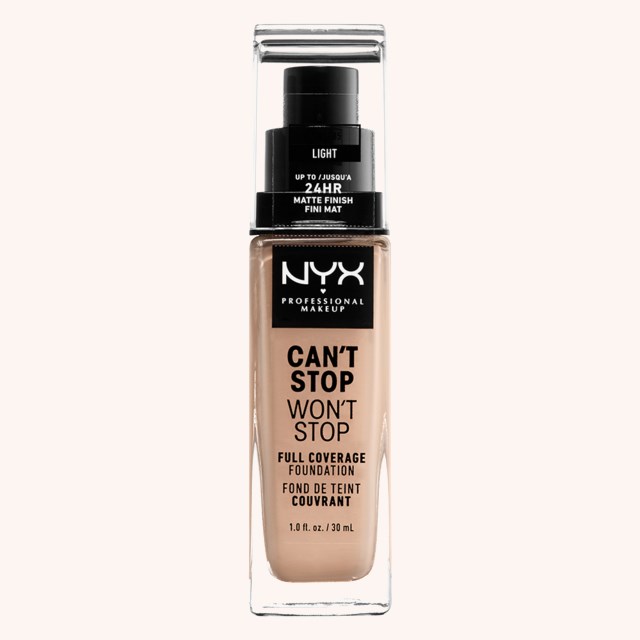 Can't Stop Won't Stop Foundation Light