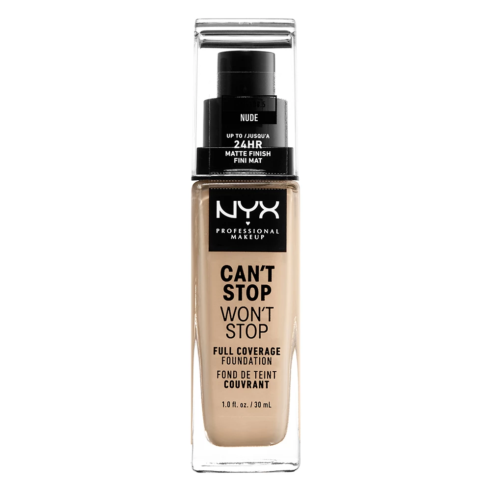 NYX Professional Makeup Can’t Stop Won’t Stop Foundation Nude