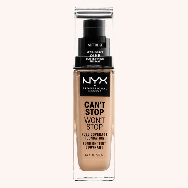 Can't Stop Won't Stop Foundation Soft Beige