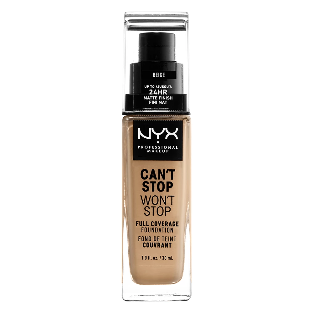 NYX Professional Makeup Can’t Stop Won’t Stop Foundation Beige