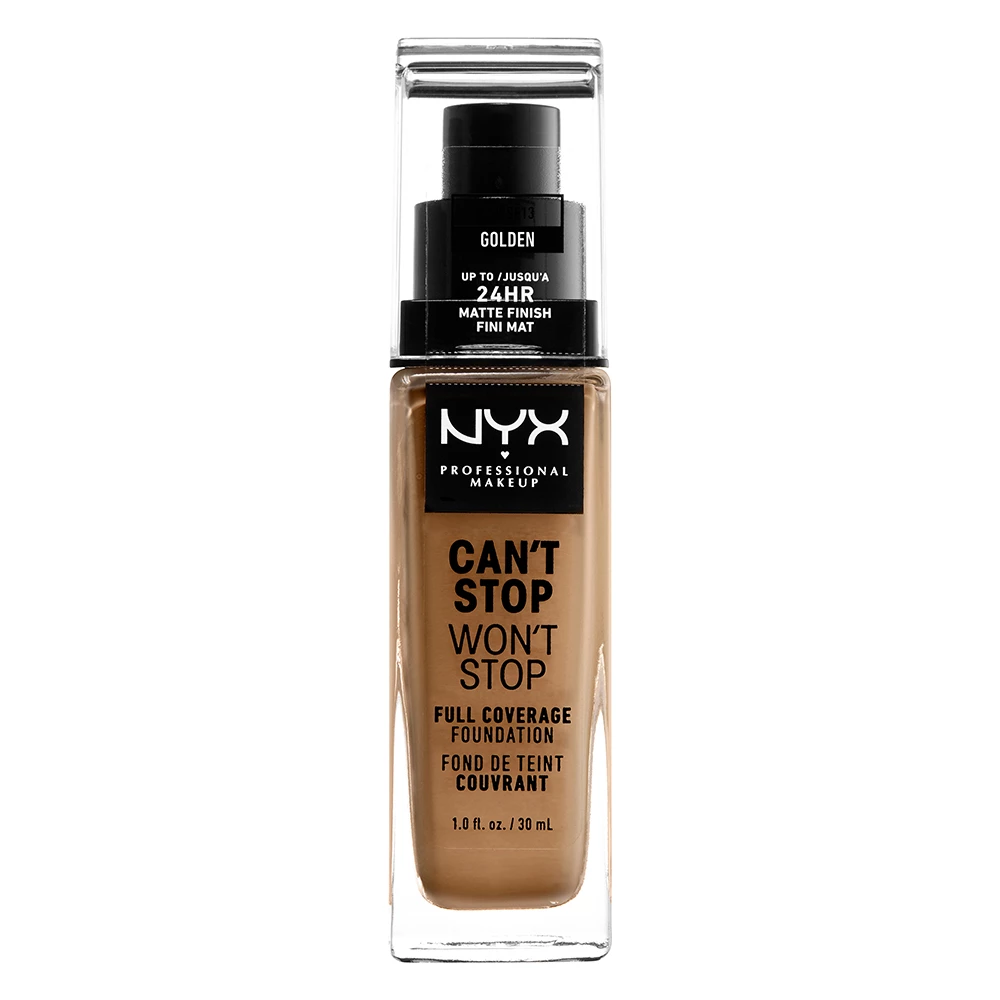 NYX Professional Makeup Can’t Stop Won’t Stop Foundation Golden