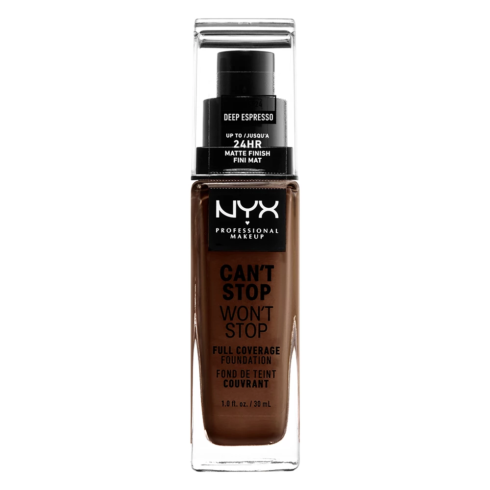 Can’t Stop Won’t Stop Foundation Deep Espresso