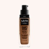 Can't Stop Won't Stop Foundation Mahogany