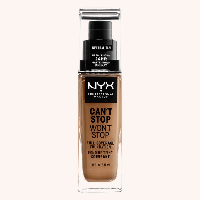 Can't Stop Won't Stop Foundation Neutral Tan
