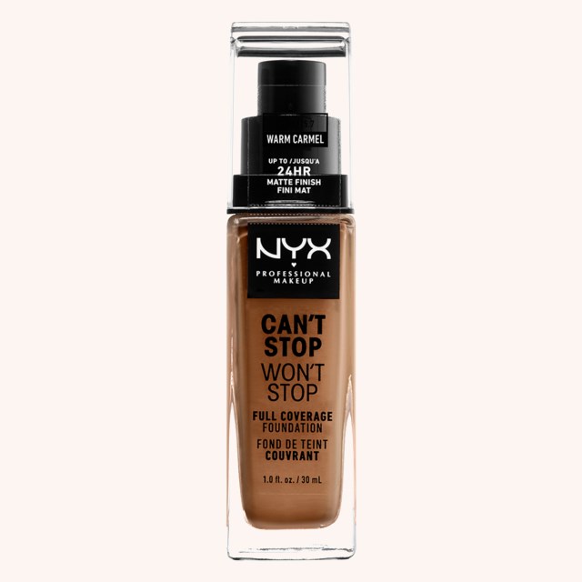 Can't Stop Won't Stop Foundation Warm Caramel