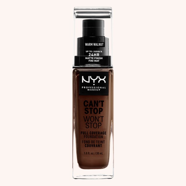 Can't Stop Won't Stop Foundation Warm Walnut
