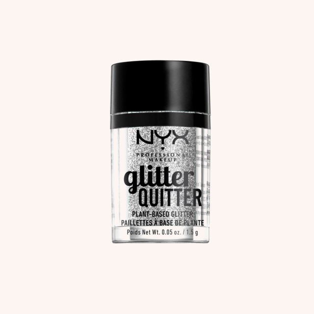 Glitter Quitter Silver