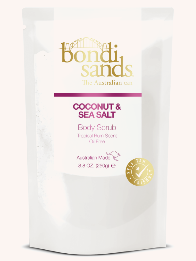 Tropical Rum Coconut & Sea Salt Body Scrub 250 g