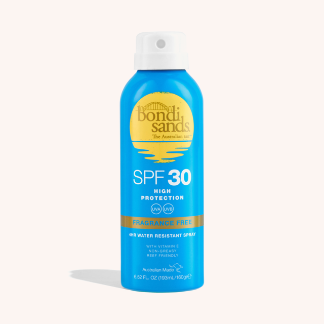 SPF30 Fragrance Free Aerosol Mist Spray 160 g