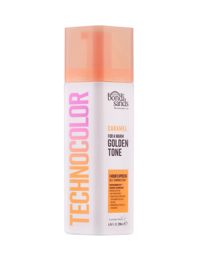 Technocolor 1 Hour Express Self Tanning Foam Caramel