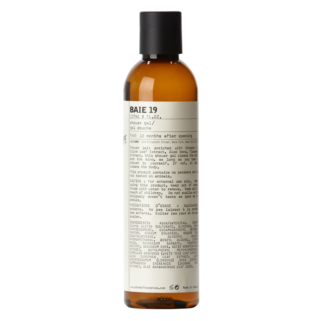 Le Labo Baie 19 Shower Gel 237 ml