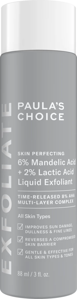 Skin Perfecting 6% Mandelic Acid + 2% Lactic Acid Liquid Exfoliant 88 ml