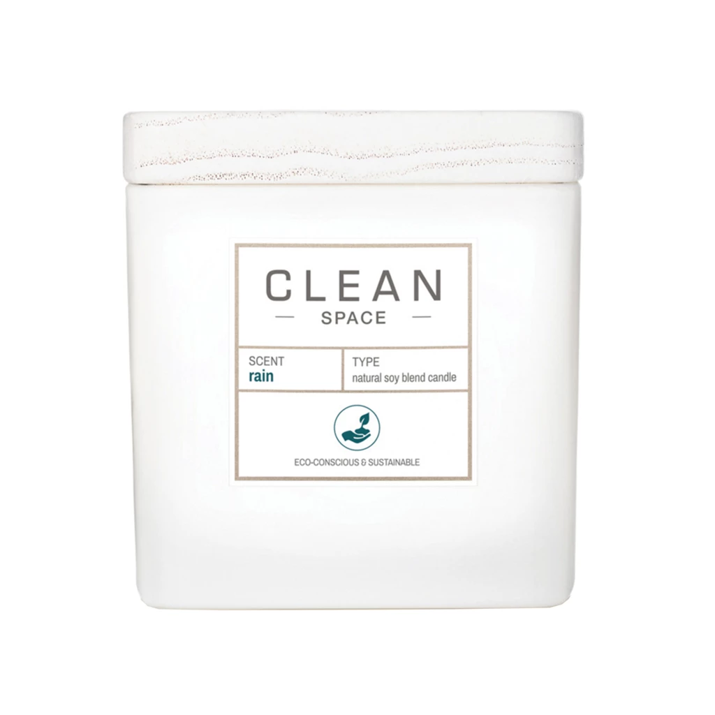 Clean Space Scented Candle Rain