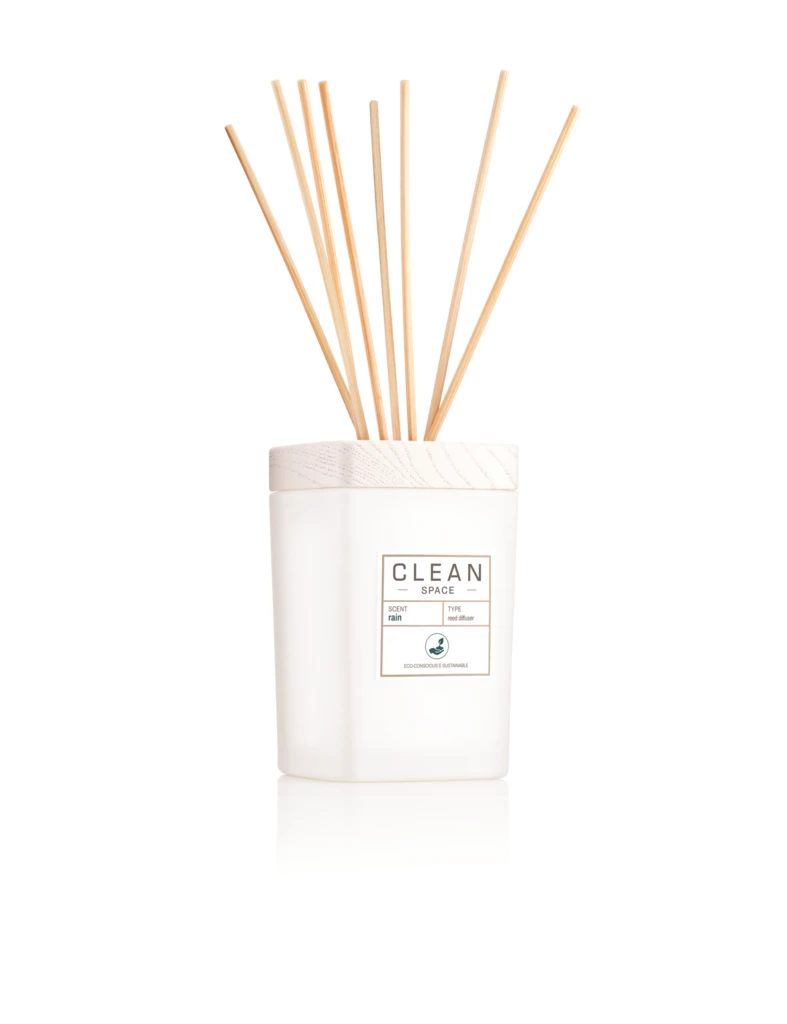 Clean Space Reed Diffuser Rain