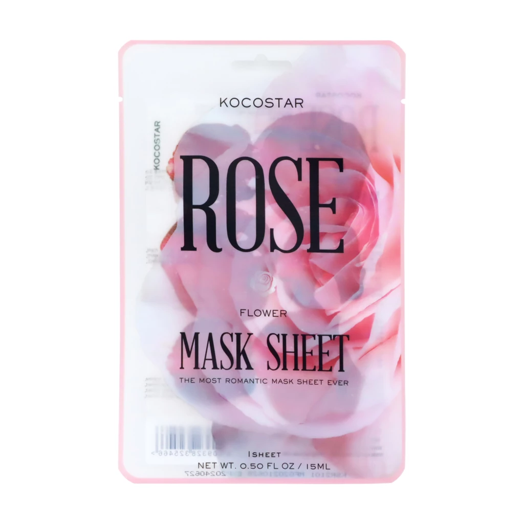 Kocostar Flower Mask Sheet Rose 6 pcs