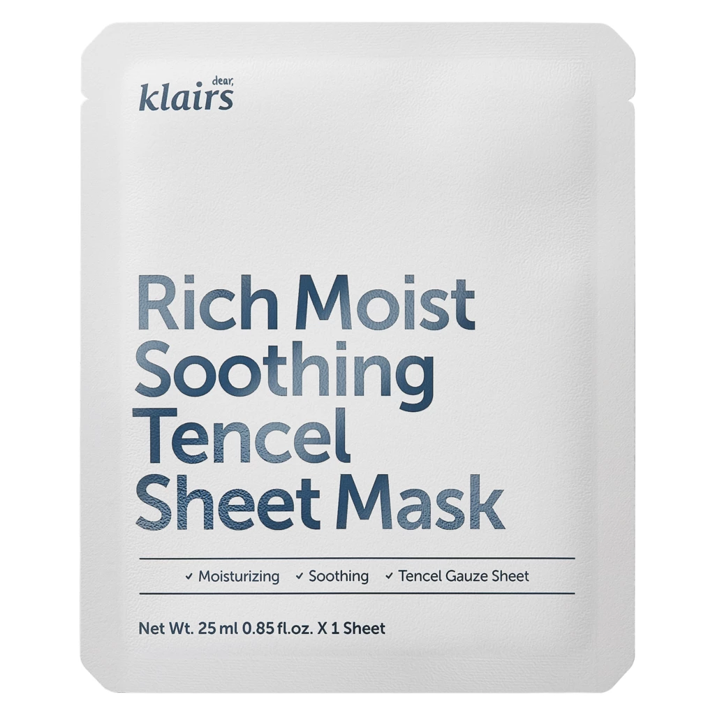 Klairs Rich Moist Soothing Tencel Sheet Mask