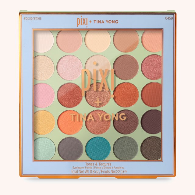 Pixi + Tina Yong - Tones & Texture Eyeshadow Palette