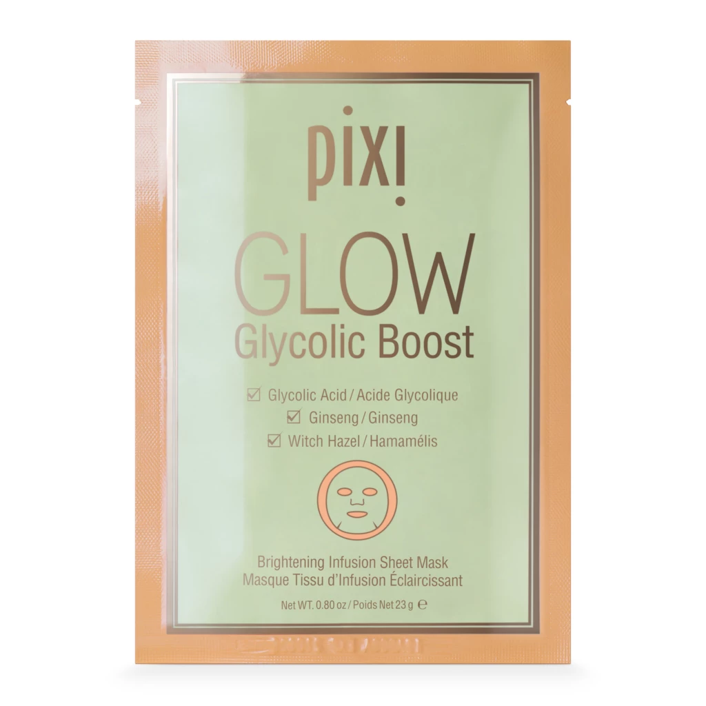 Pixi GLOW Glycolic Boost Sheet Mask 3 pack