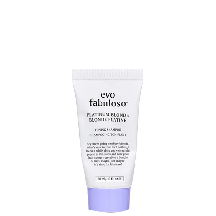 Fabuloso Platinum Blonde Toning Shampoo 30 ml