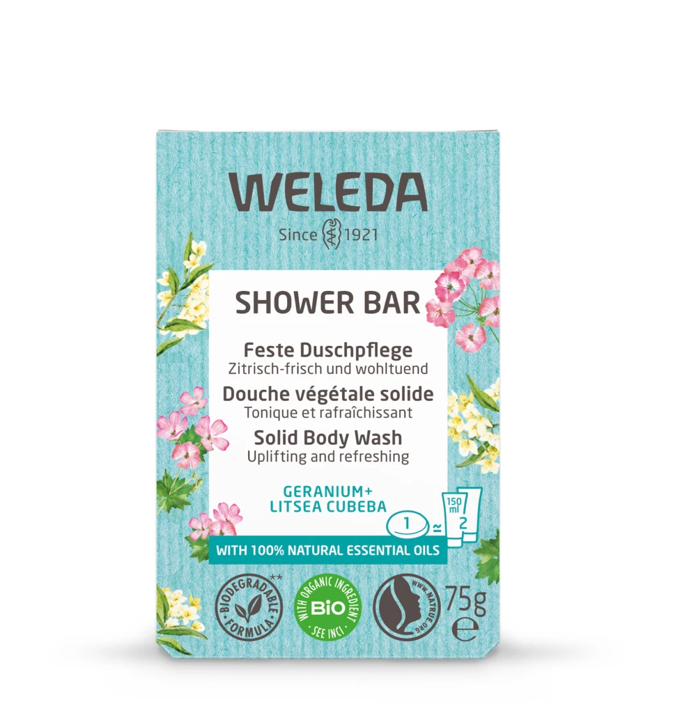 Solid Body Wash Geranium + Litsea Cubeba Soap