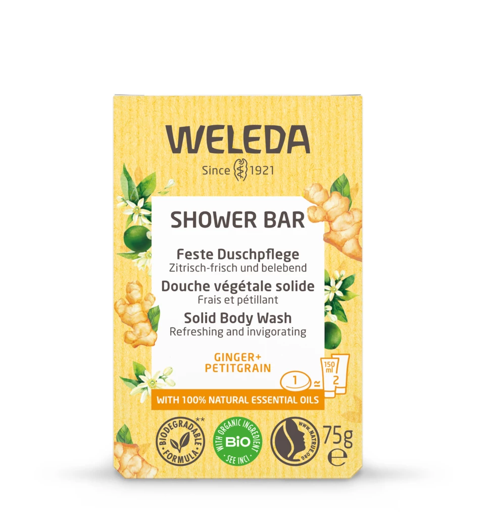 Solid Body Wash Ginger + Petitgrain Soap