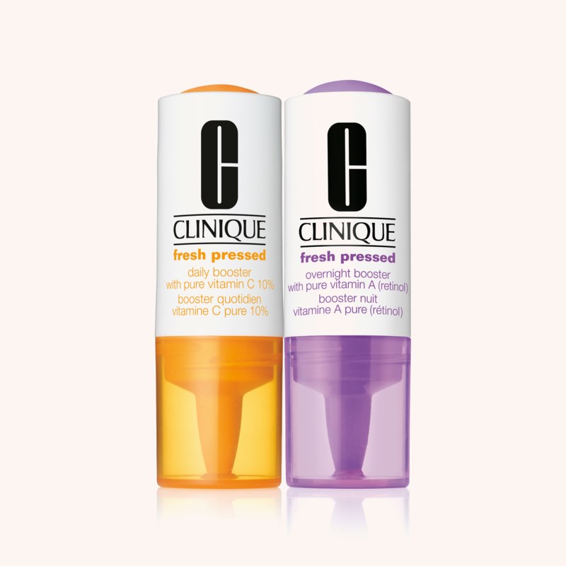 Clinique Fresh Pressed Clinical™ Daily &amp; Overnight Boosters With Pure Vitamins C 10% + A (Retinol) 15,5 ml