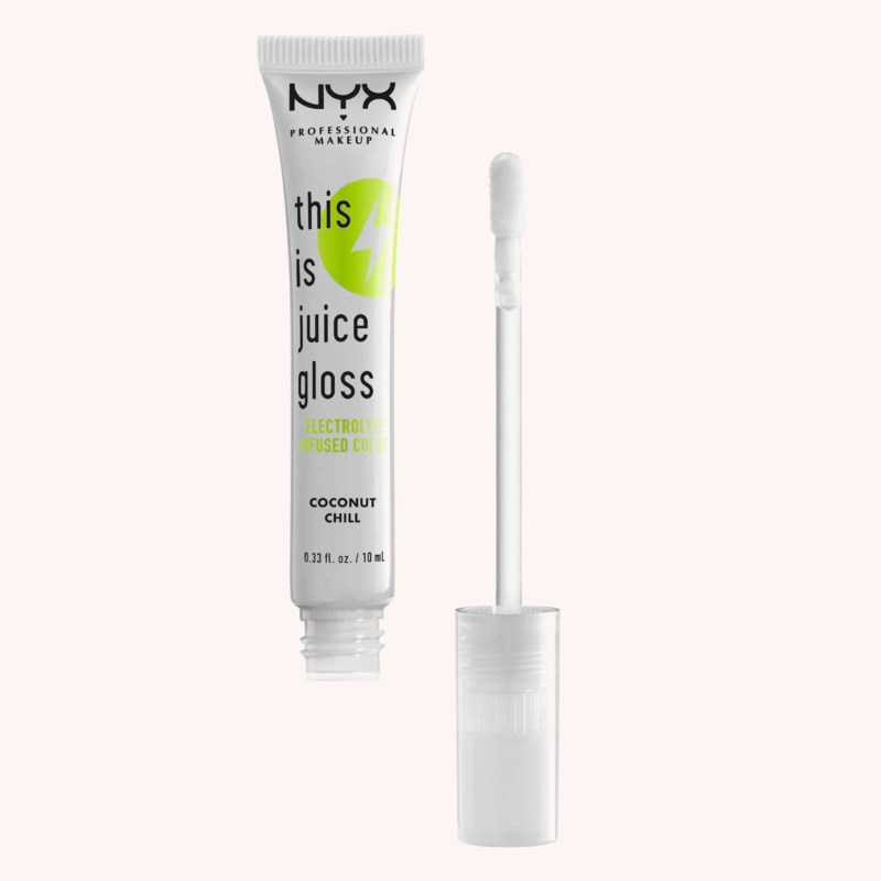 NYX Professional Makeup This Is Juice Gloss 1 Coconut Chill