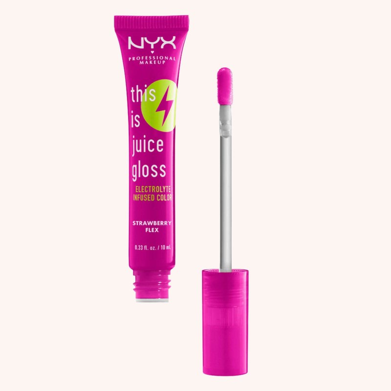 NYX Professional Makeup This Is Juice Gloss 3 Strawberry Flex